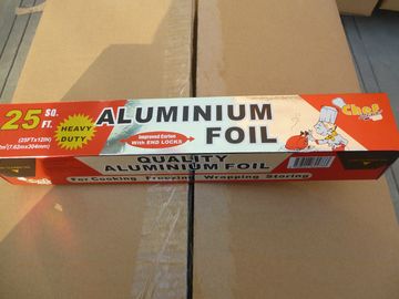 Non Toxic Aluminum Foil Wrapping Paper Environment Friendly For Fresh Keeping